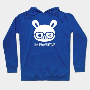 I'm Pawsitive - Rabbit Hoodie